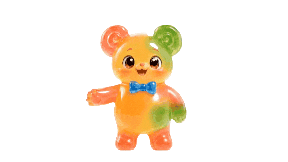 Personaje de The Sweet Lovers Club saludando